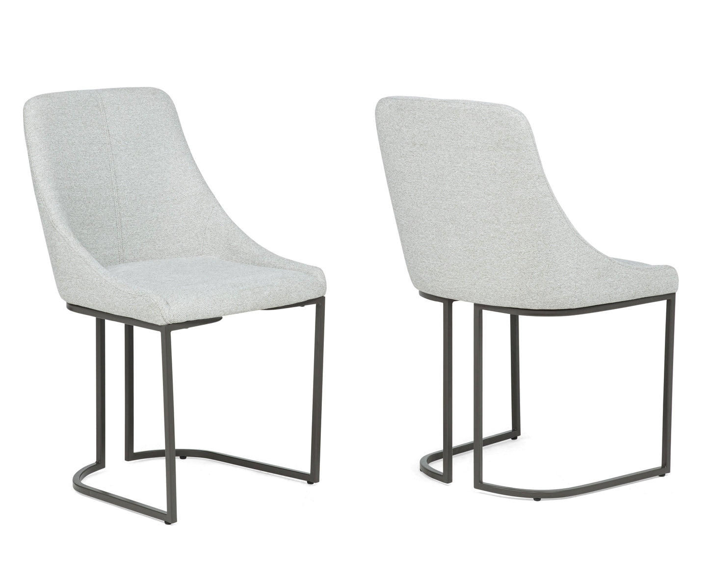 Verano Light Gray Round Dining Set 2203