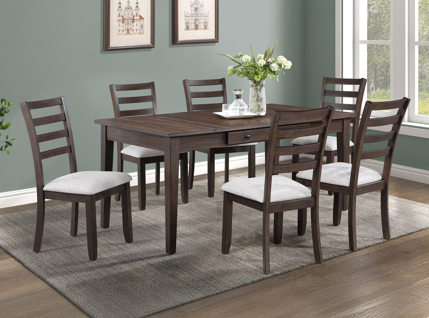 Wagner Brown Dining Set 2326