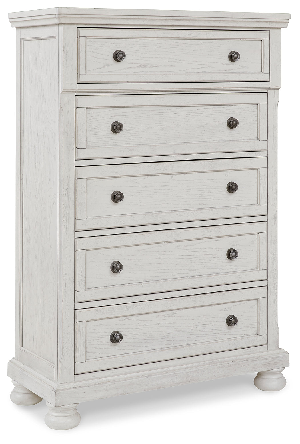 Robbinsdale Antique White Panel Bedroom Set B742