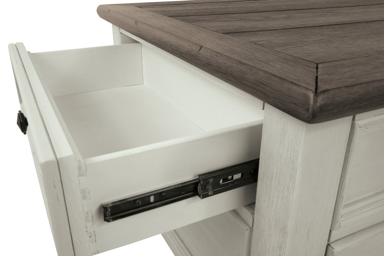 Bolanburg Two-tone Coffee Table and 2 End Tables T637