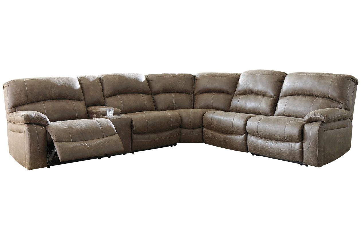 Segburg Driftwood 4pc Power Reclining Sectional