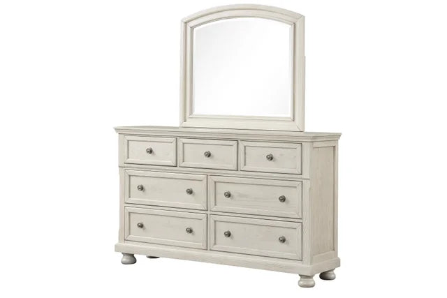 Magnolia40 White Panel Bedroom Set