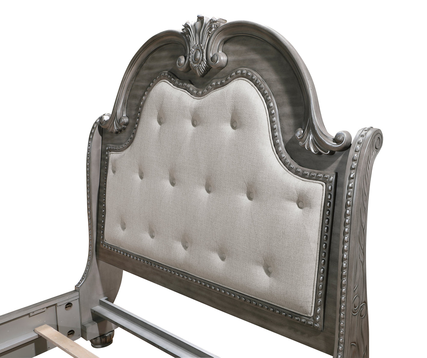 Bennington Gray Sleigh Bedroom Set 1583