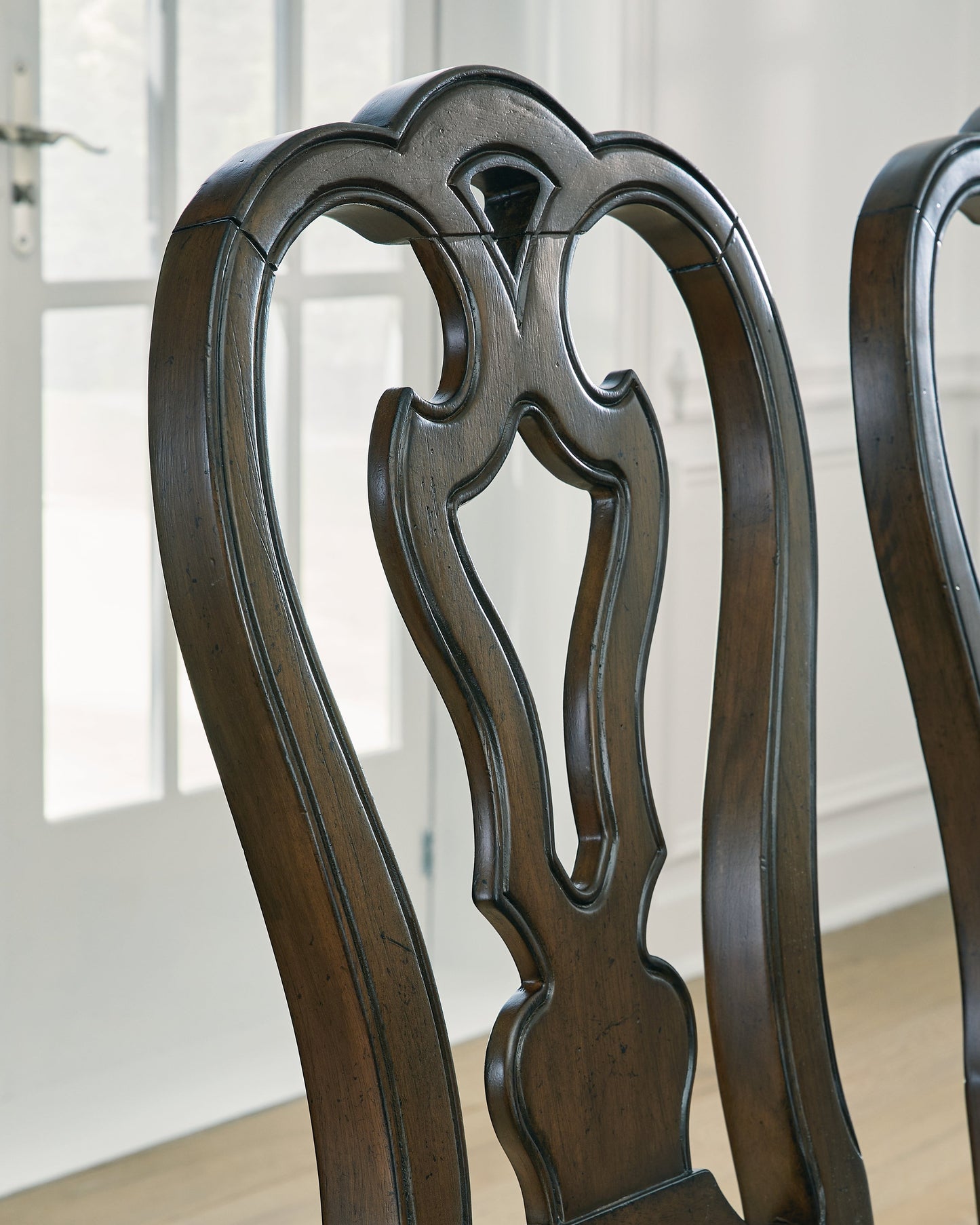 Marlee Dark Brown Dining Room Set D947