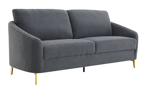 Lila Grey Boucle Living Room Set S160