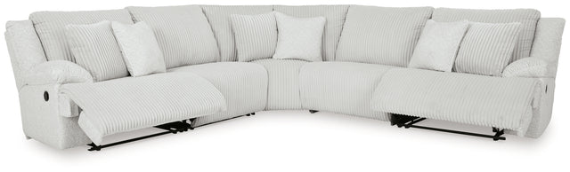 Top Tier Alloy 5pc Reclining Sectional 92706