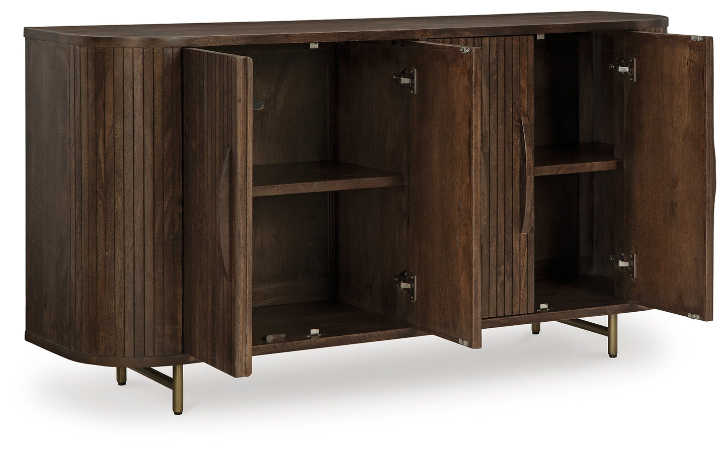 Amickly Dark Brown Accent Cabinet A4000571