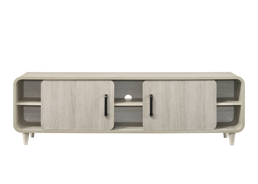 Nyomi White 72"TV Stand B4900