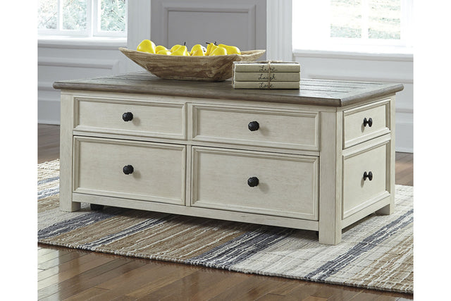 Bolanburg Two-tone Coffee Table and 2 End Tables T637