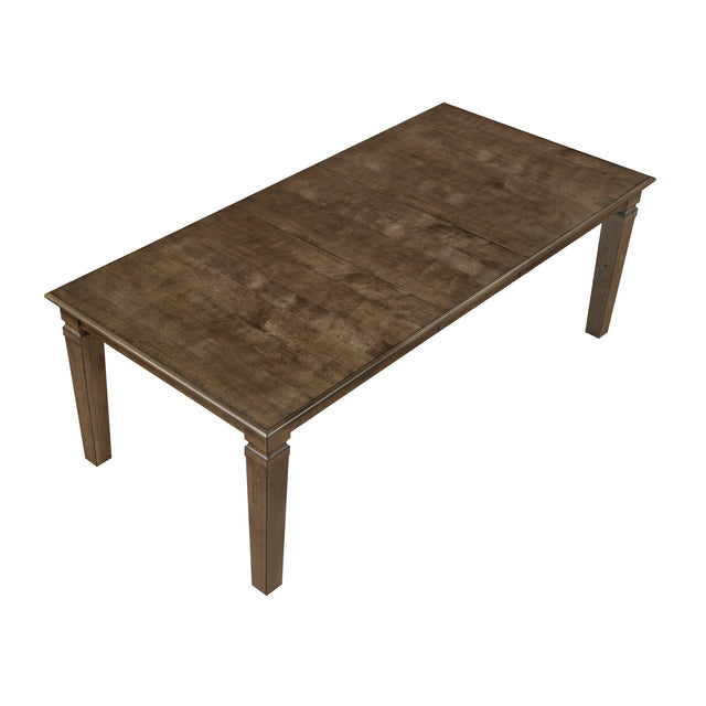 Quinn Light Brown Extendable Dining Set 6020