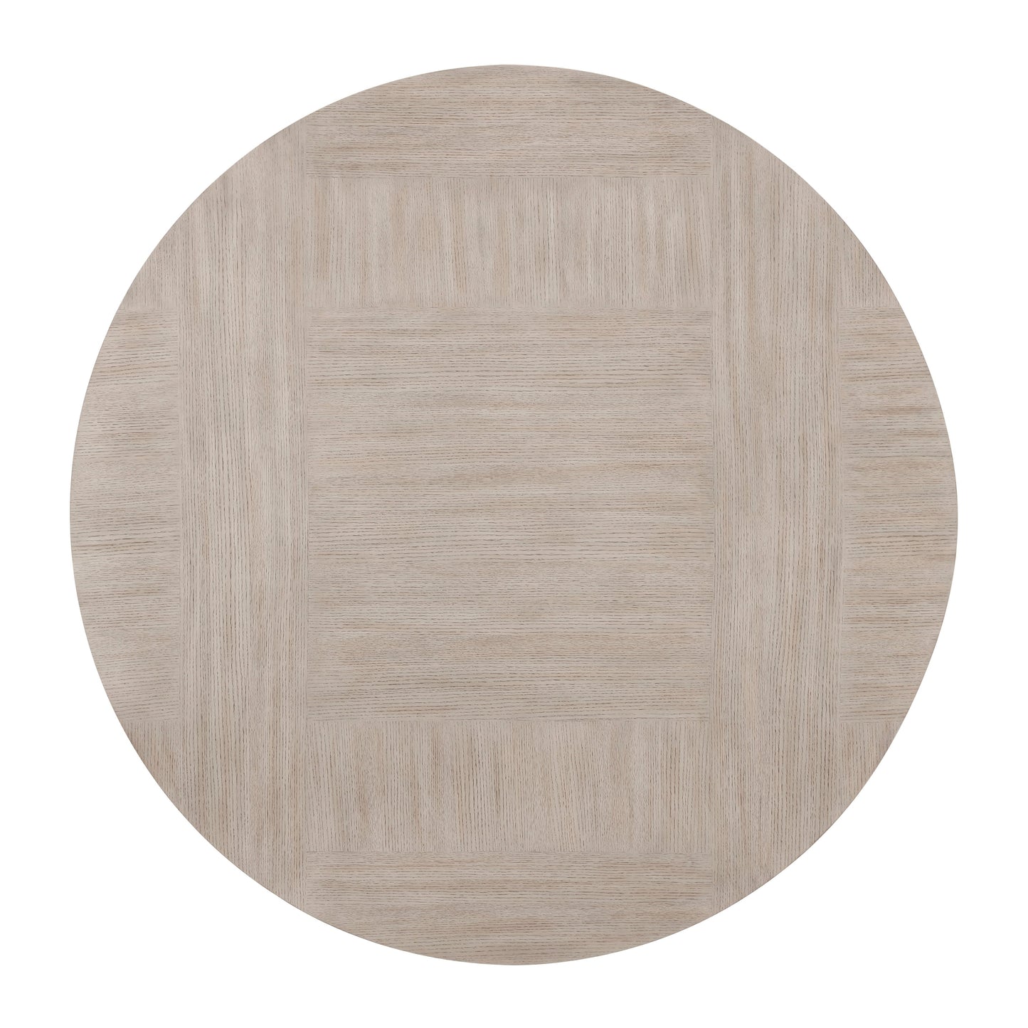 Lofton Light Gray/White Round Dining Set 6018