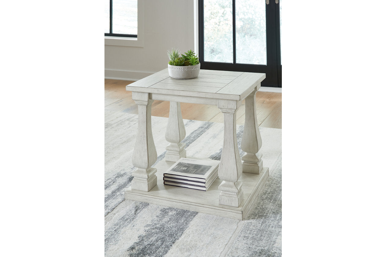 Arlendyne Antique White Coffee Table and 2 End Tables T747