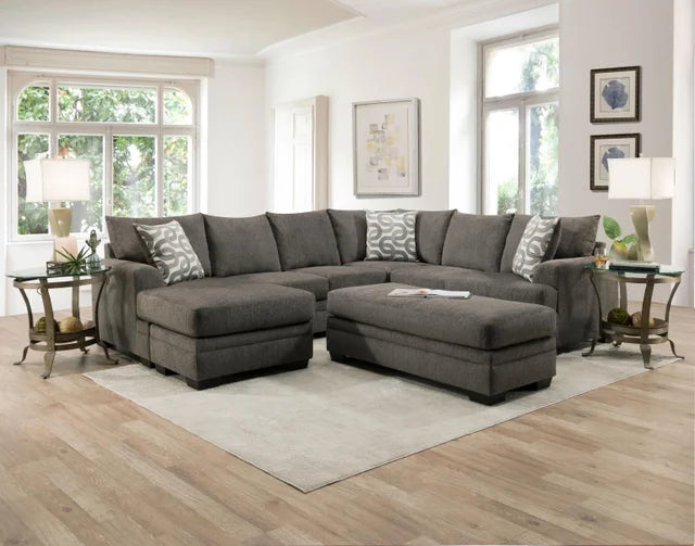 Behold Charcoal RAF Sectional 1310