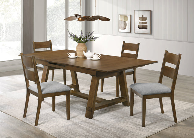 Everly Brown Dining Set 2135