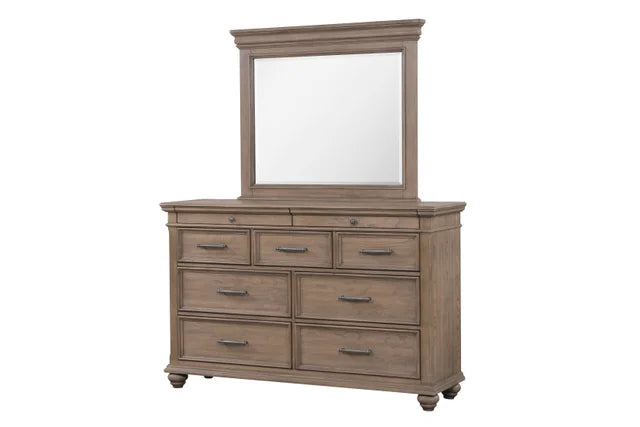 Nashville Brown Panel Bedroom Set