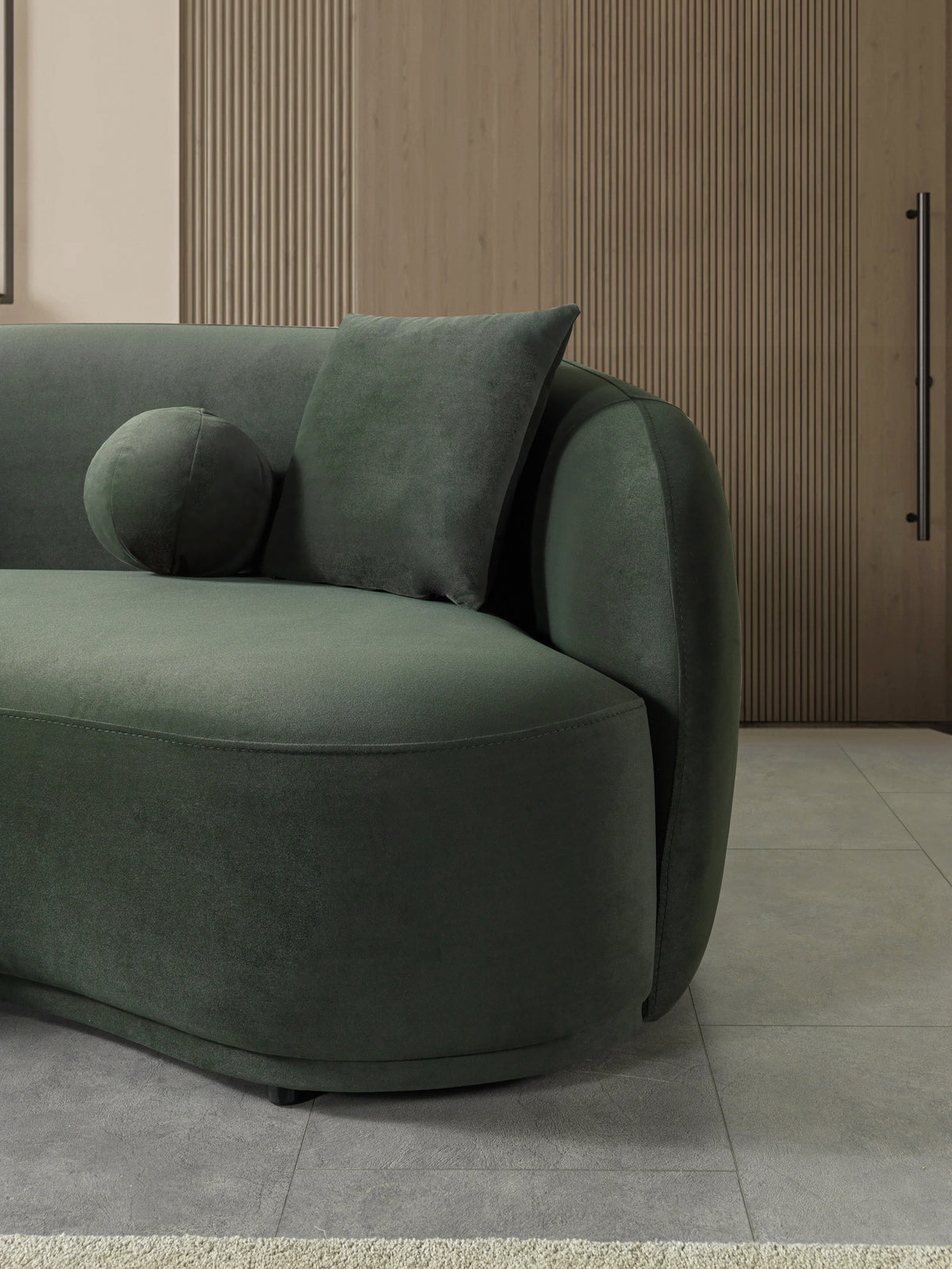 Bonita Green Velvet Living Room Set