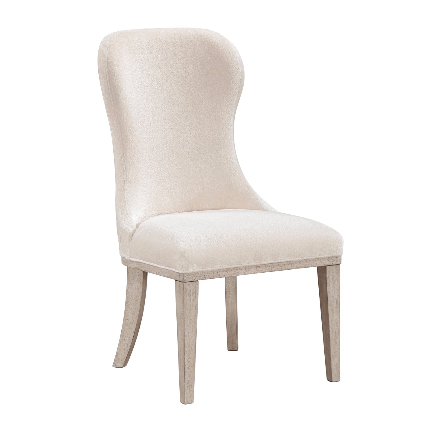 Lofton Light Gray/White Round Dining Set 6018