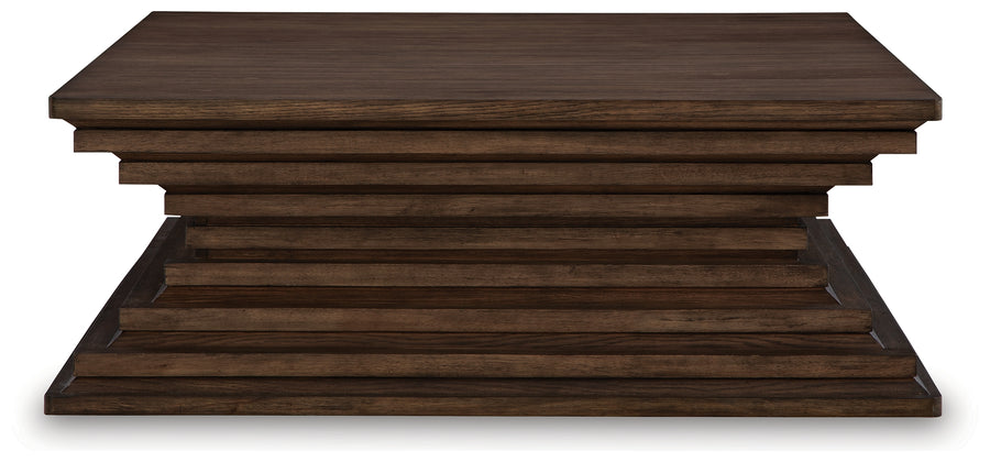 Hannodream Warm Brown Coffee Table T821
