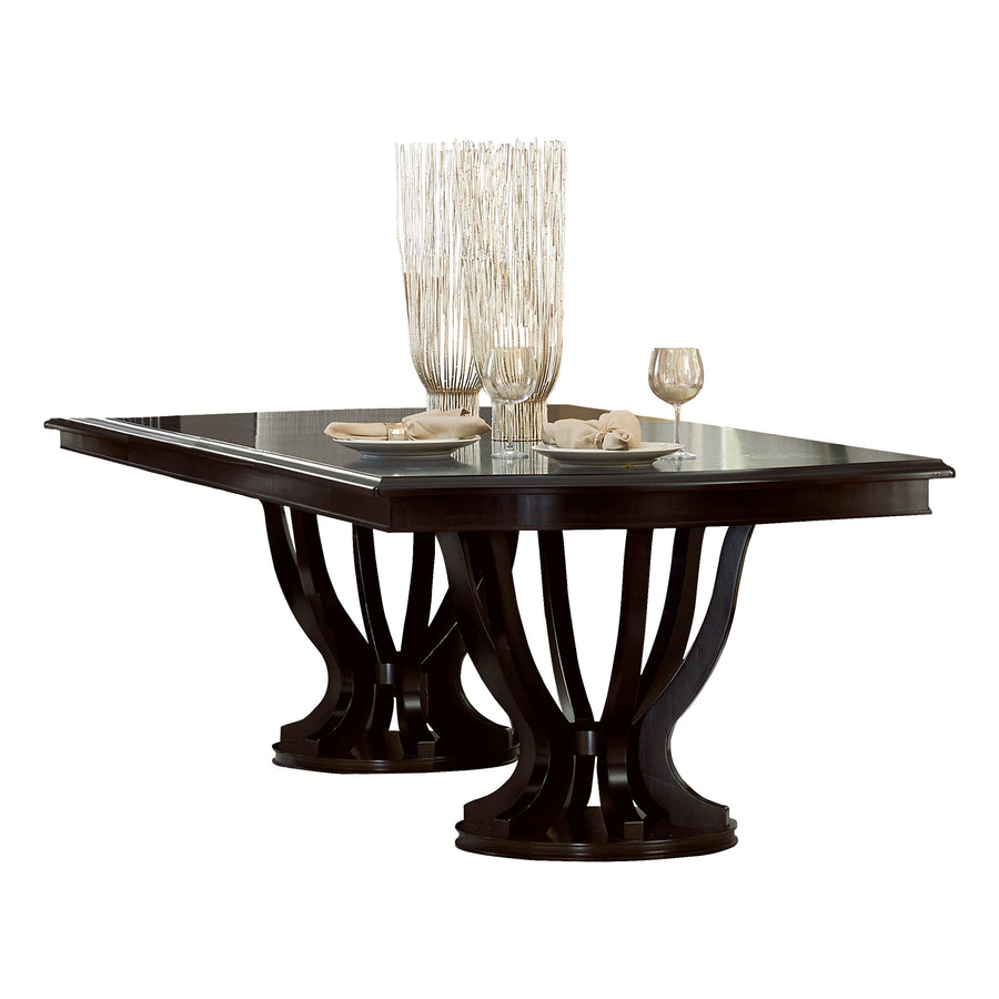 Savion Espresso Extendable Dining Set | 5494