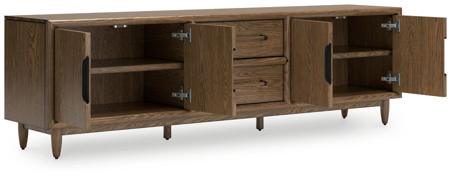 Roanhowe Brown 85" TV Stand W769