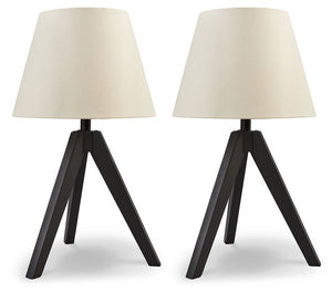 Laifland Black Table Lamp(Set of 2) L329074