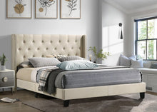 Load image into Gallery viewer, Katy King Platform Bed Beige HH740
