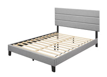 Load image into Gallery viewer, HH610 Grey Platform Bed King
