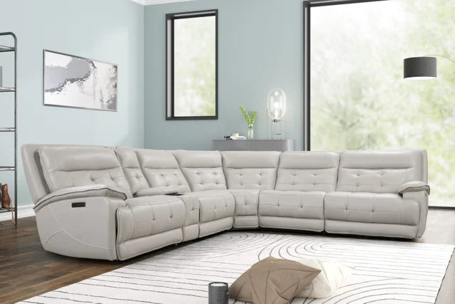 Starlight Sand POWER/OVERSIZED Reclining Sectional S8900