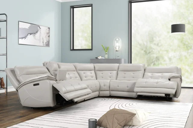 Starlight Sand POWER/OVERSIZED Reclining Sectional S8900