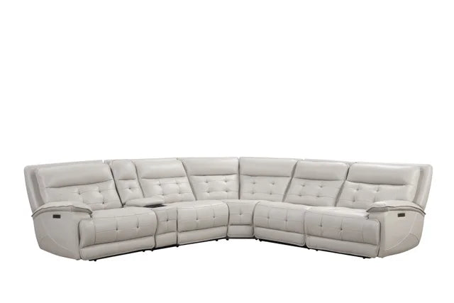 Starlight Sand POWER/OVERSIZED Reclining Sectional S8900