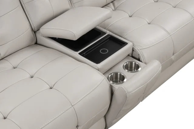 Starlight Sand POWER/OVERSIZED Reclining Sectional S8900