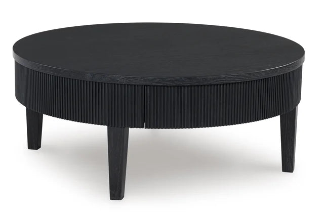 Marstream Black 3pc Coffee Table Set T551-8