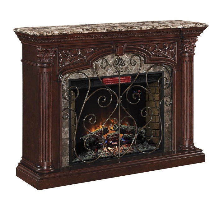 1225 Victoria Marble Top Fireplace