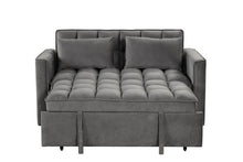 Load image into Gallery viewer, Relax Gray Sleeper Sofa