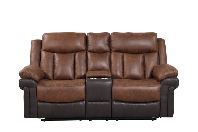 Cowboy Brown/Saddle 3pc Reclining Set