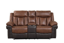 Load image into Gallery viewer, Cowboy Brown/Saddle 3pc Reclining Set