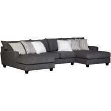 Load image into Gallery viewer, 6000 Gray Fabric Sectional without Ottoman
