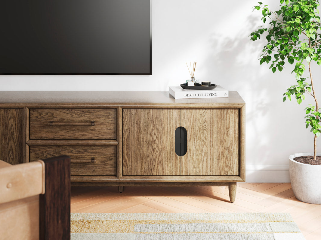 Roanhowe Brown 85" TV Stand W769