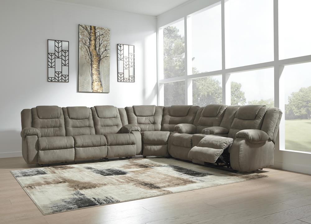 Mc Cade Cobblestone Reclining Sectional
10104