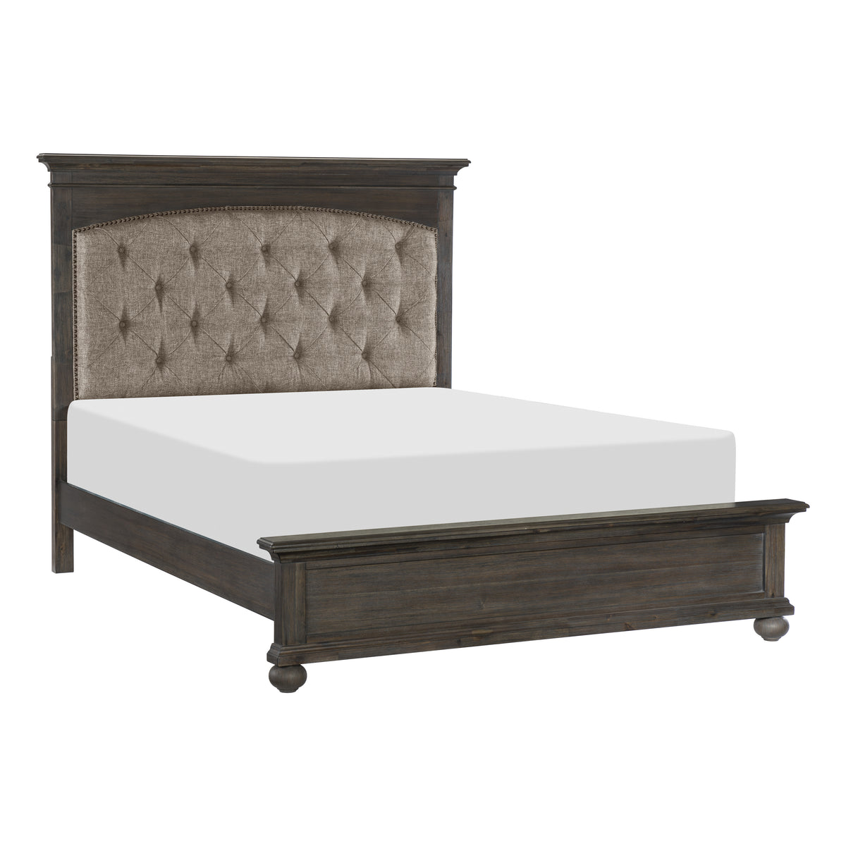 Motsinger Brown Upholstered Panel Bedroom Set
1400