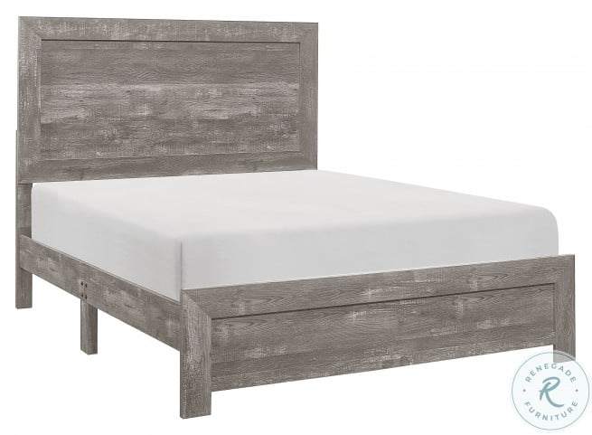 Corbin Grey Panel Bedroom Set 1534