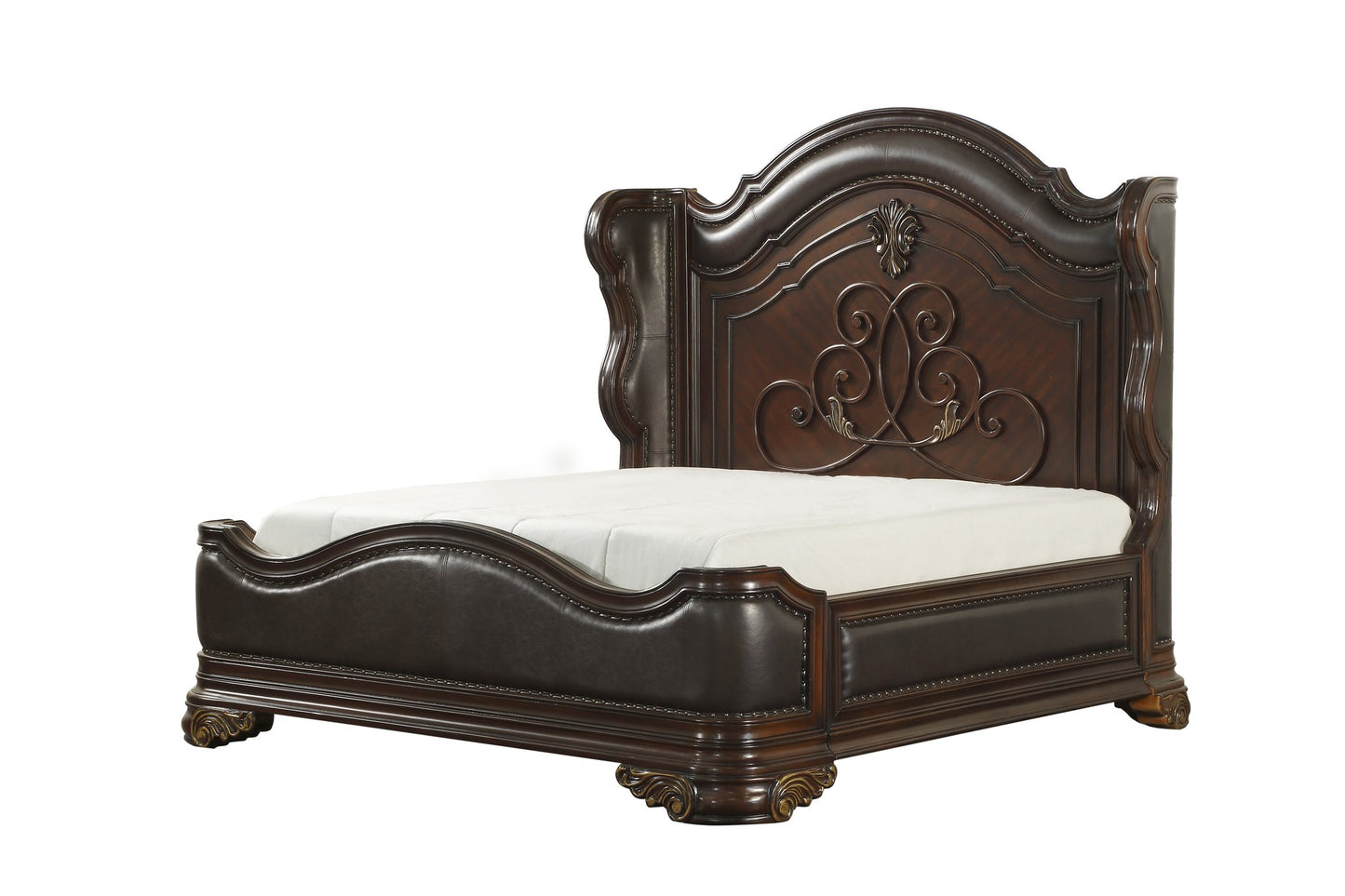 Royal Highlands Rich Cherry Panel Bedroom Set | 1603 - Harwin Furniture