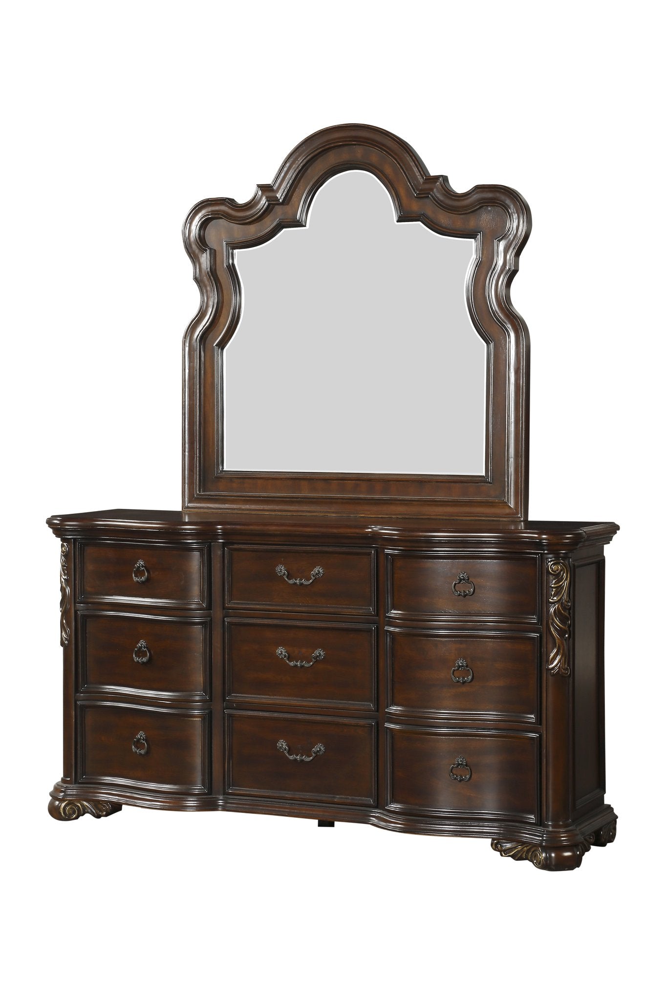 Royal Highlands Rich Cherry Panel Bedroom Set | 1603 - Harwin Furniture