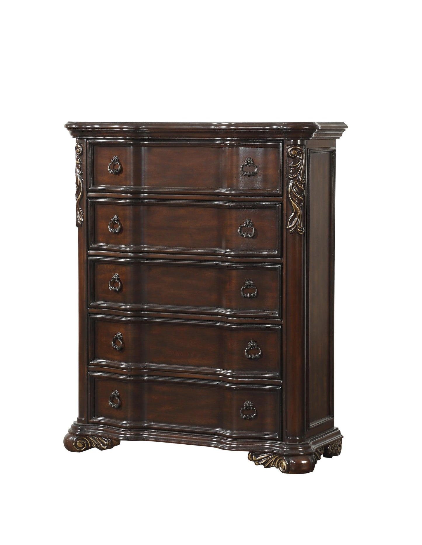Royal Highlands Rich Cherry Panel Bedroom Set | 1603 - Harwin Furniture