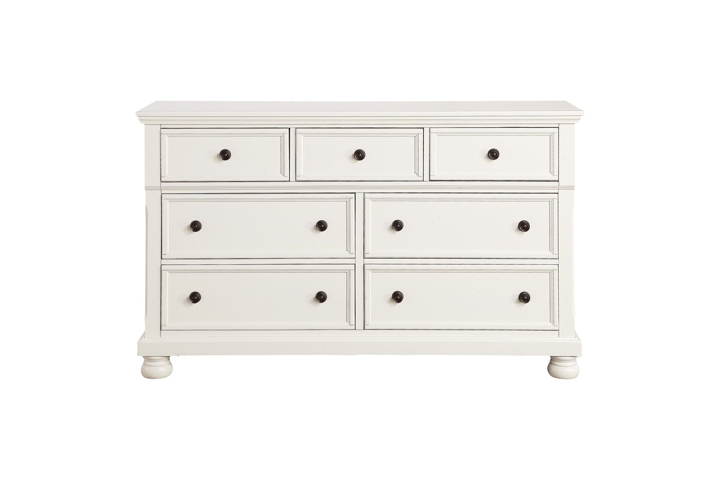 Laurelin White Storage Platform Bedroom Set 1714 - Harwin Furniture