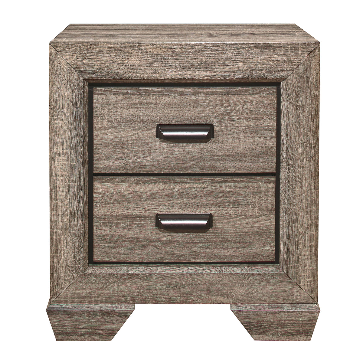 Beechnut Light Elm Panel Bedroom Set 1904 - Harwin Furniture
