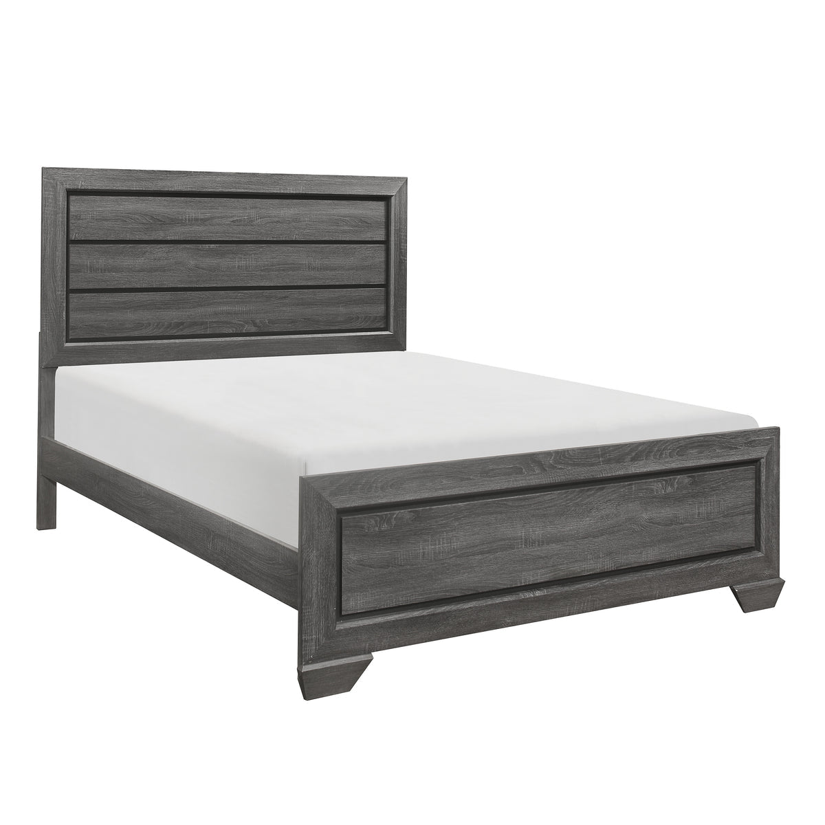 Beechnut Gray Panel Bedroom Set 1904GY - Harwin Furniture