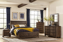 Load image into Gallery viewer, Parnell Rustic Panel Bedroom Set 1648