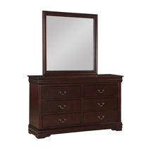 Load image into Gallery viewer, Louis Philip Cherry Sleigh Bedroom Set B3850