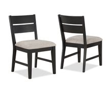 Load image into Gallery viewer, Mathis Black/Gray Round Dining Set

2212